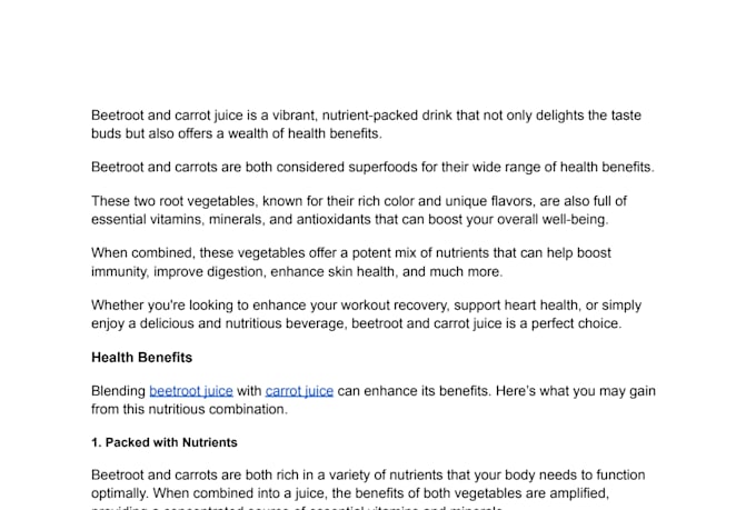write medical articles for health websites